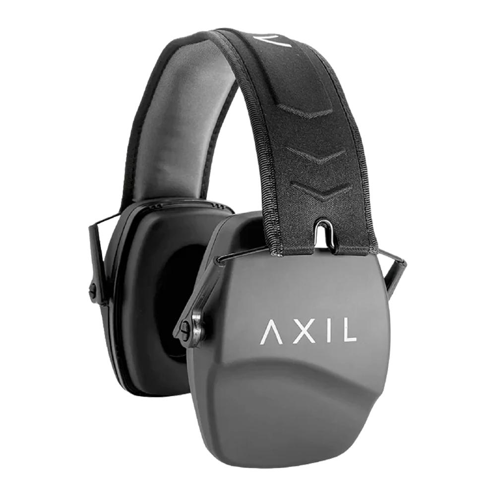 Axil TRACKR 25dB Passive Hearing Protection Ear Muffs Black