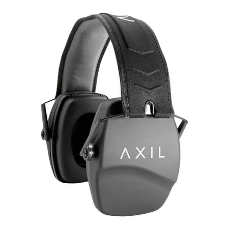 Axil TRACKR 25dB Passive Hearing Protection Ear Muffs Black