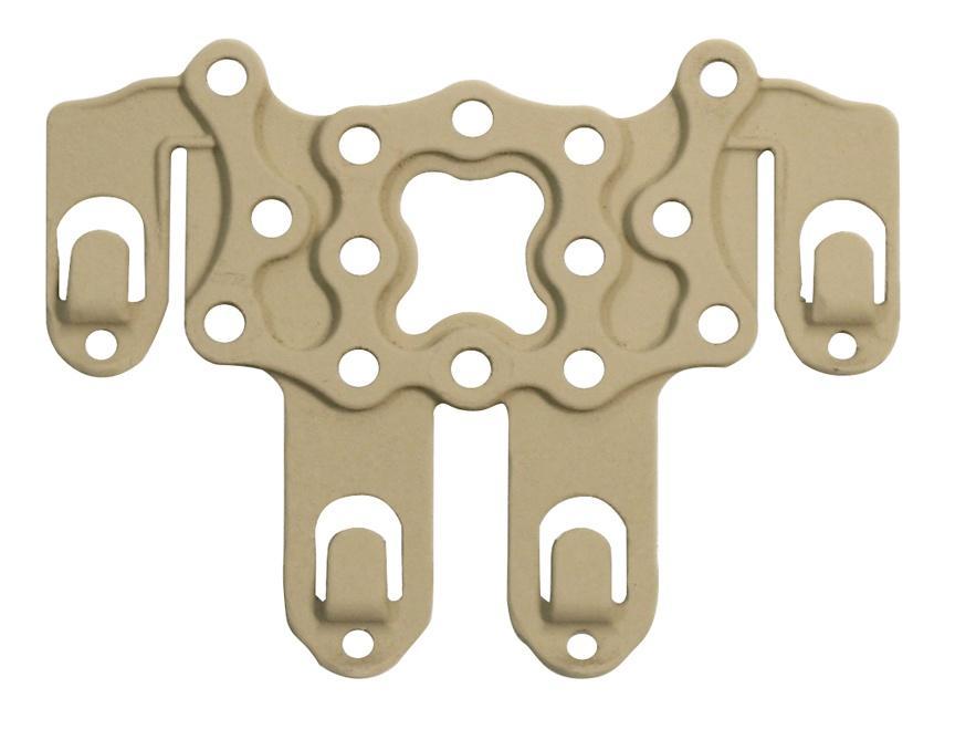 Blackhawk S.T.R.I.K.E. Ambidextrous Holster Mount Platform Coyote Tan