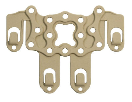 Blackhawk S.T.R.I.K.E. Ambidextrous Holster Mount Platform Coyote Tan