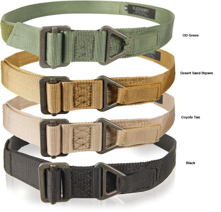 CQB Rescue Belt Medium Black - Up to 41 Inch