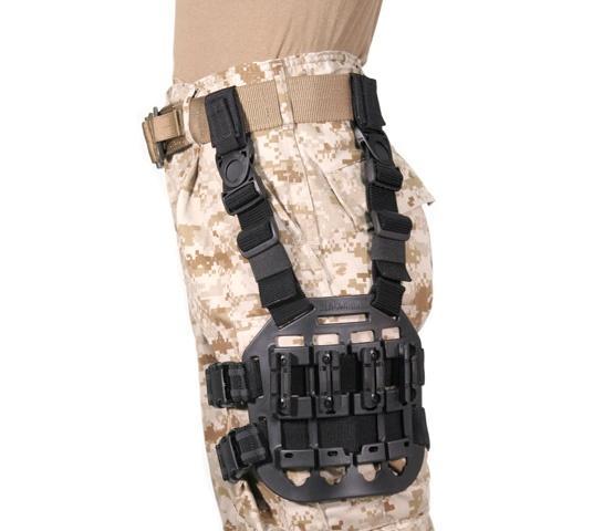 Blackhawk! CQC Modular Drop Leg Accessory Platform - Black