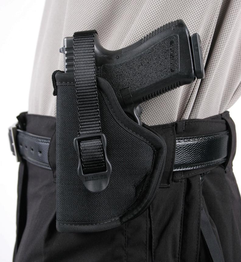 Blackhawk Nylon Hip Holster Classic Medium High Ride Design Left Hand