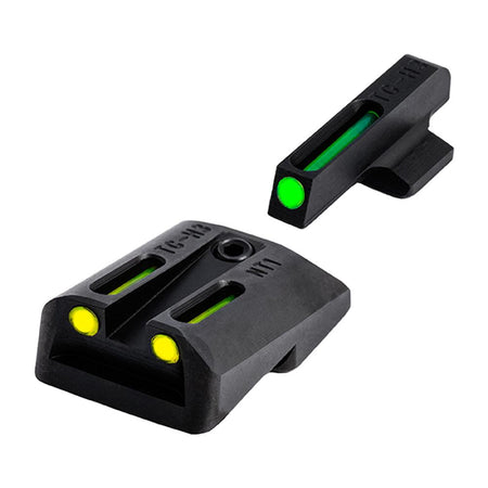Truglo TFO Day/Night Sight Set for 1911 Novak Cut .270/.450 Green/Yellow
