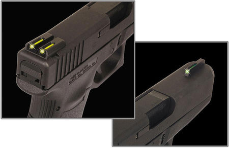 Truglo TFO Day/Night Sight Set for 1911 Novak .260/.500 Green/Yellow