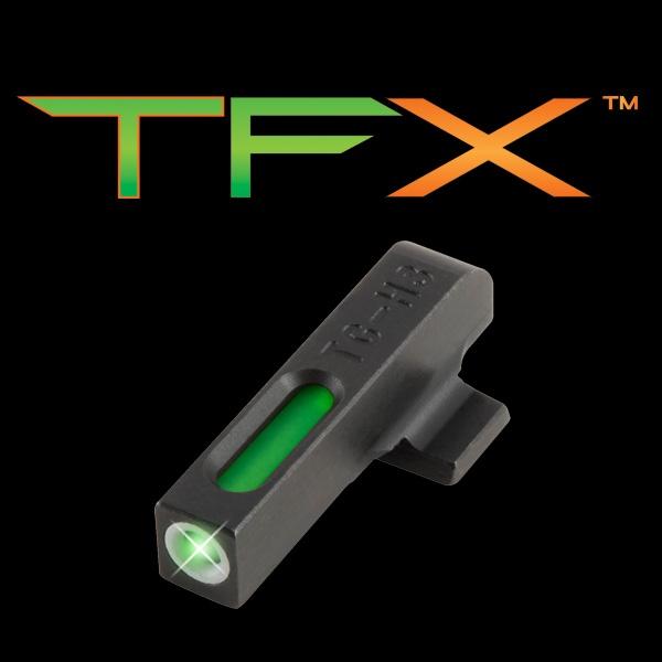 Truglo TFX Day/Night Front Sight for Beretta PX4 Storm (Non-Compact) White Outline Green