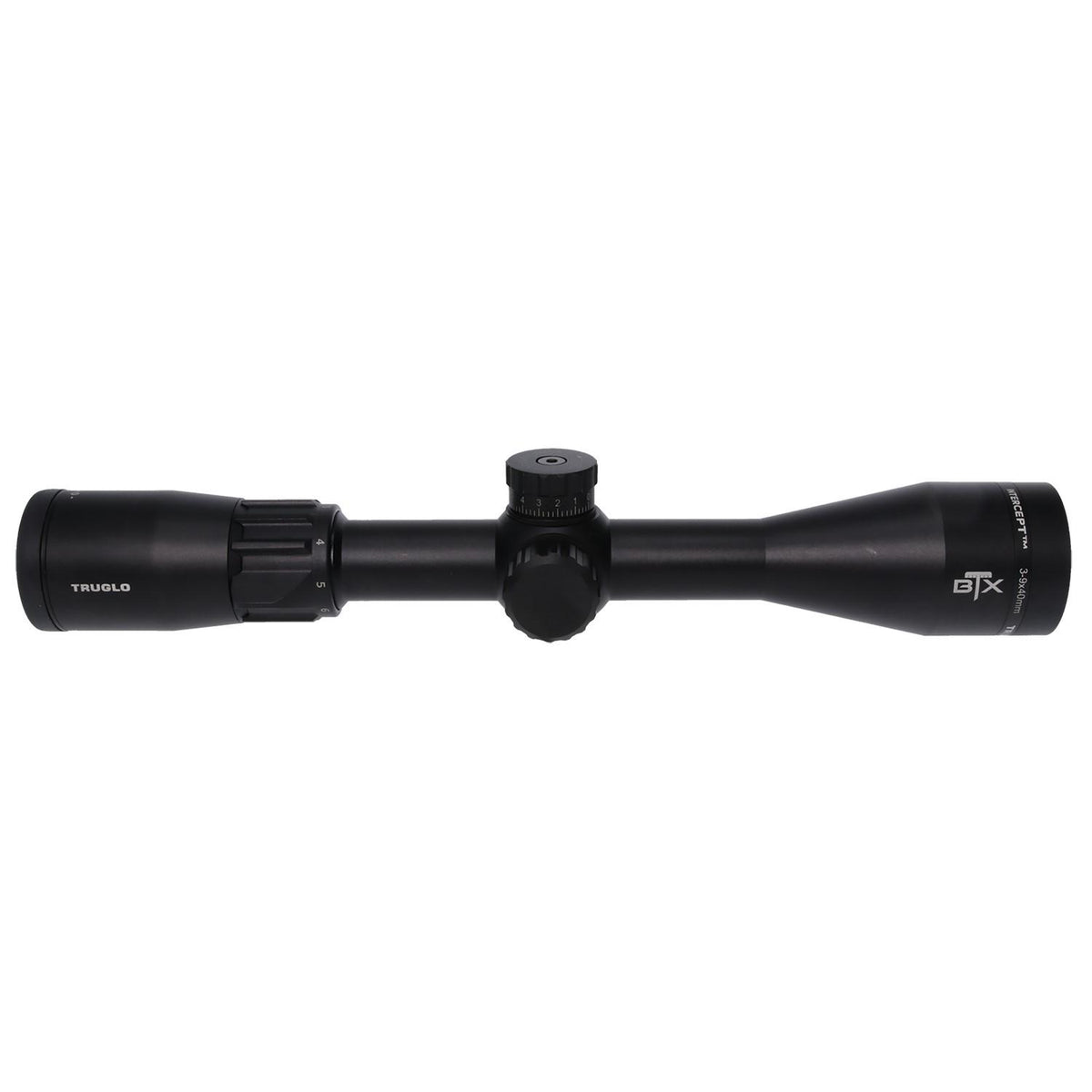 Truglo Intercept BTX 3-9x40mm BTX Duplex Reticle Rifle Scope
