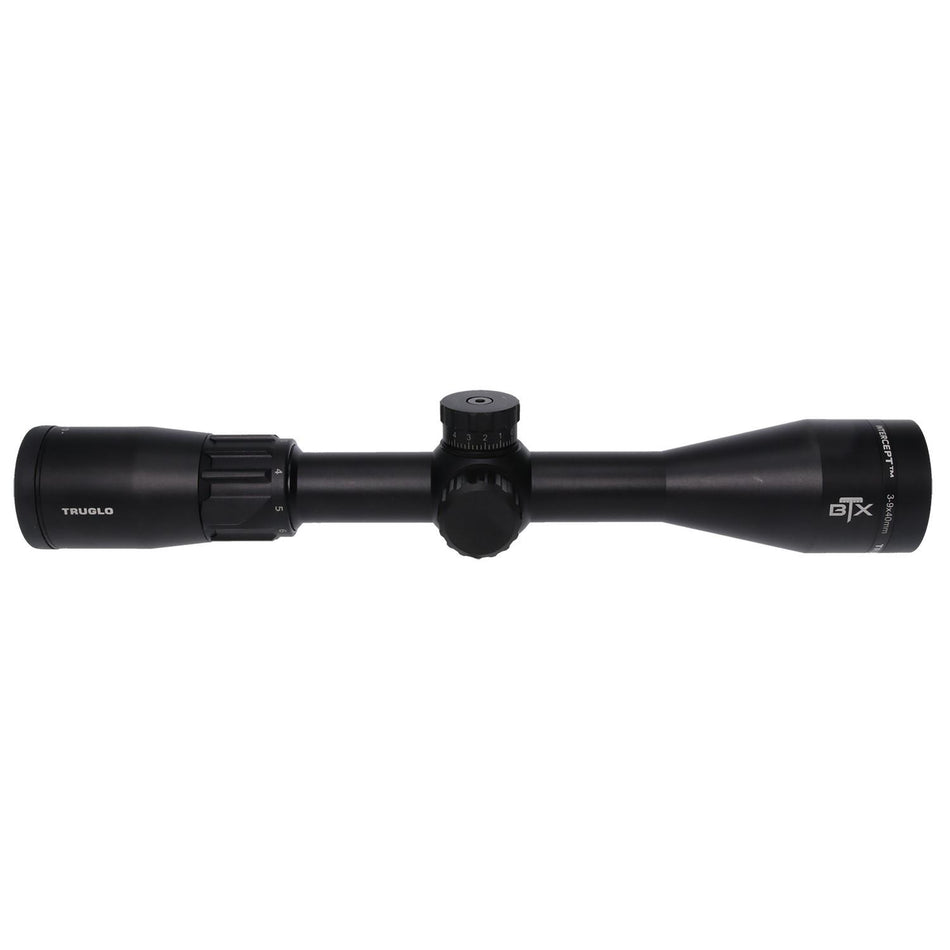 Truglo Intercept BTX 3-9x40mm BTX Duplex Reticle Rifle Scope