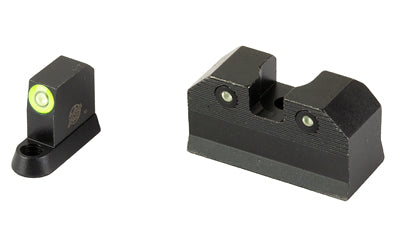 XS Sights CZ-R201S-6G R3D 2.0 Night Sights, CZ P10, Suppressor Height, Green Tritium Front and Rear