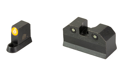 XS Sights CZ-R201S-6N R3D 2.0 Night Sights, CZ P10, Suppressor Height, Orange Tritium Front and Rear
