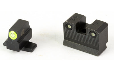 XS Sights R3D 2.0 Suppressor Height Tritium Night Sight, Sig P320/P365 Series, Green Front Outline/Green Tritium