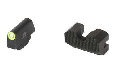 XS Sights SW-M002S-4G Minimalist Night Sight Set, S&W N-Frame, Tritium Front with High-Contrast Green Dot
