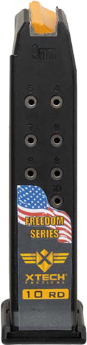 XTech Tactical Freedom Series 10rd Magazine for Glock 19 9mm