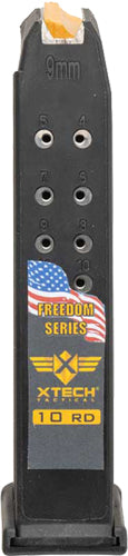 XTech Tactical Freedom Series Glock 17 10rd Magazine 2 Pack