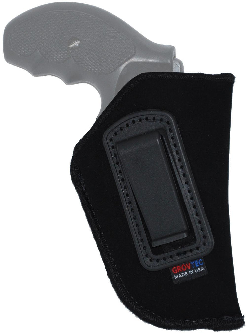 GrovTec GT ISP Holster Size #02 Lammy Suede Black RH