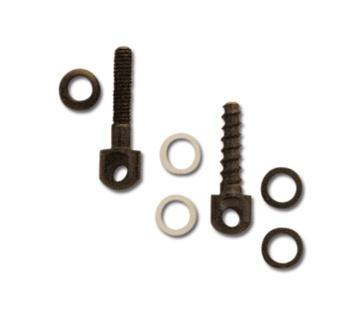 GrovTec Sling Swivel Stud and Nut Machine Screw with Wood Screw Small Parts