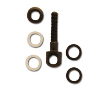 GrovTec 3/4 Inch Wood Screw Swivel Stud with Spacers for Firearms