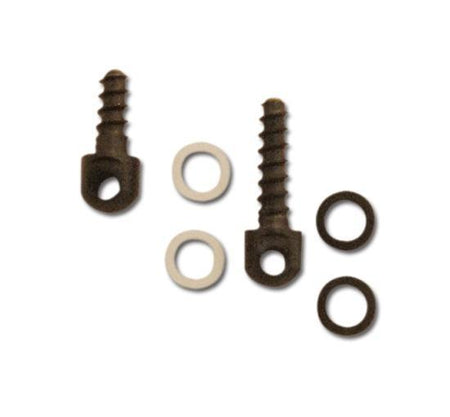 GrovTec Small Parts Wood Screw Sling Swivel Stud 1/2 and 3/4 Inch Spacers