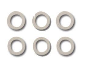 GrovTec White Spacers for Sling Swivel Studs 12ct