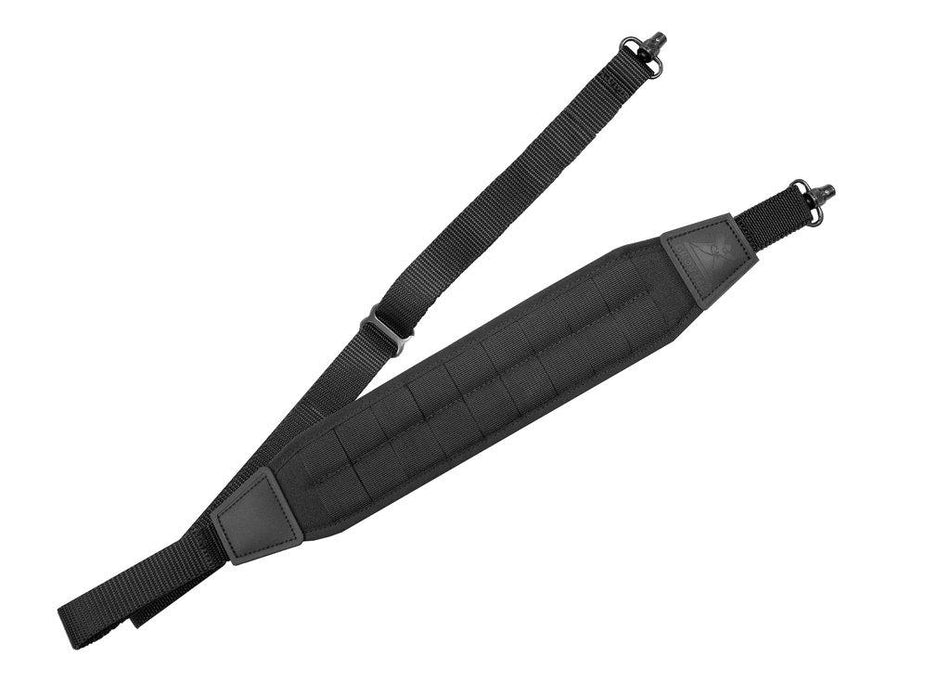 Grovtec Black MOLLE Padded Firearm Sling with Push Button Swivels