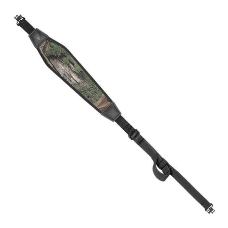 Grovtev Trek Quick-Slide Padded Sling with Swivels RealTree Xtra Green