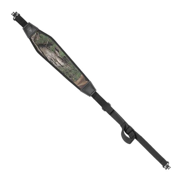 Grovtev Trek Quick-Slide Padded Sling with Swivels RealTree Xtra Green
