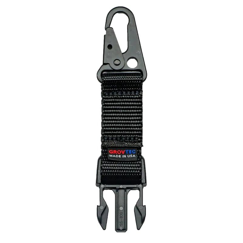 GrovTec Black Snap Hook Buckle for Gun Slings