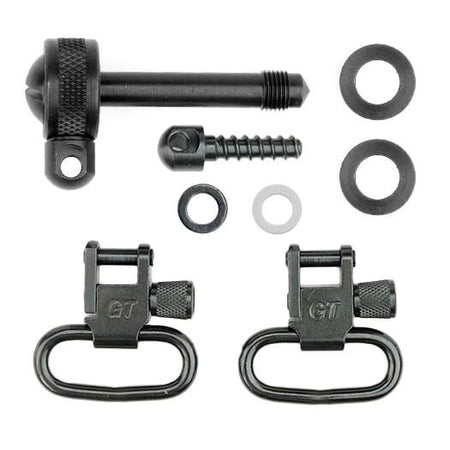 Grovtec Black Locking Swivel Sets Remington 7400 1-Inch Loops