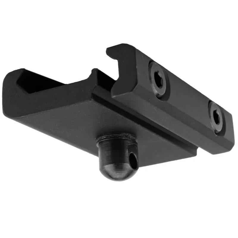 GrovTec BiPod Stud Rail Adapter for Picatinny Rails Black