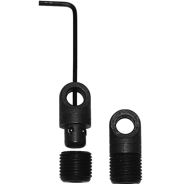 GrovTec Snap Hook Multi Adaptor Swivel Set with Stainless Steel Bases