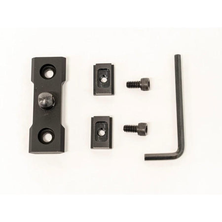 Grovtec Anschutz to Picatinny Stud Adaptor T-Nut Set Black Anodized