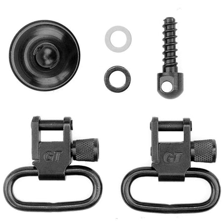 Grovtec Shotgun Locking Swivel Set Remington 870 Express 12 ga Black Oxide