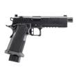 Alpha Foxtrot AF1911 Romulus MOS Adapter 9mm Luger Pistol with 17 & 20 Round Magazines, 5" Threaded Barrel, DLC Black