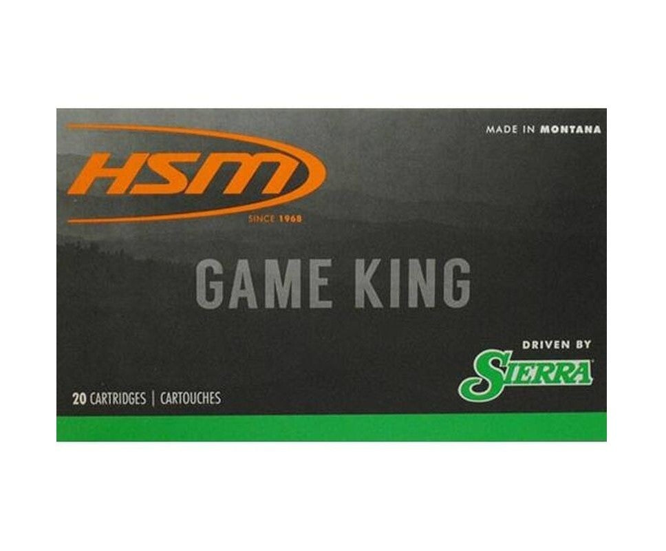 HSM .25-06 Remington HSM25061N Sierra GameKing Spitzer Boat Tail SBT 100 Grain