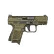 Canik TP9 Elite SC 9mm Subcompact Pistol, Damascus Green, 12-Round Mag, Full Kit (Blemished)