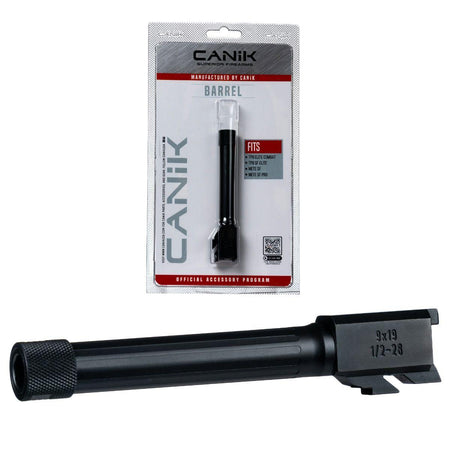 Canik 9mm Match Grade Drop-In Fluted Barrel for TP9 Elite Combat/SF Elite/METE SF, Black