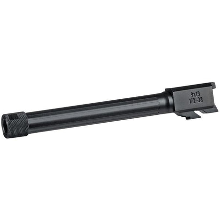 Canik Full Size 1/2x28 Threaded Fluted Barrel Black for TP9 SFX SFL