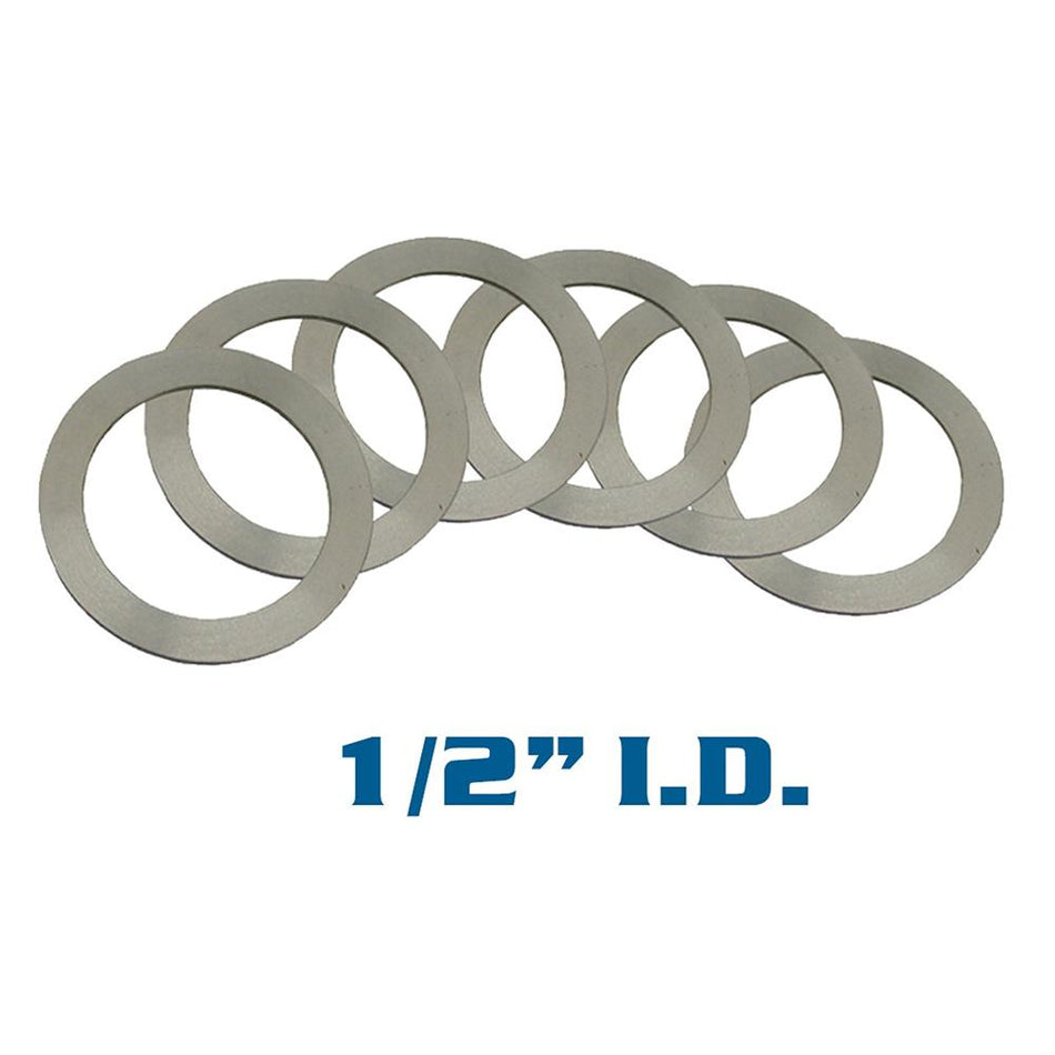 YHM 1/2" ID Stainless Steel Barrel Shim Kit for 5.56mm Muzzle Brake Timing