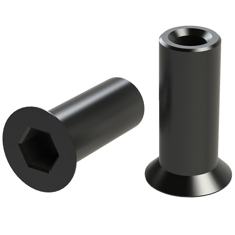 YHM Victra-12 12ga Suppressor Endcap Sleeve Nuts 2/ct