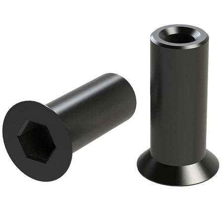 YHM Victra-12 12ga Suppressor Endcap Sleeve Nuts 2/ct