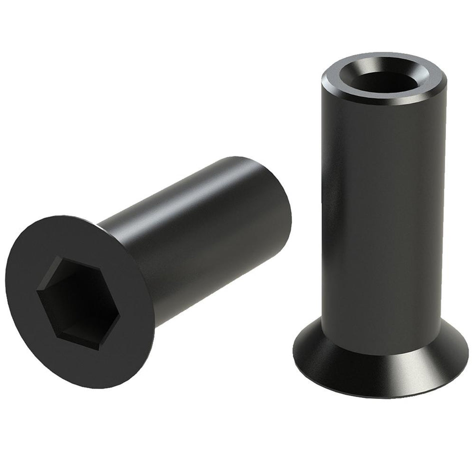 YHM Victra-12 12ga Suppressor Endcap Sleeve Nuts 2/ct