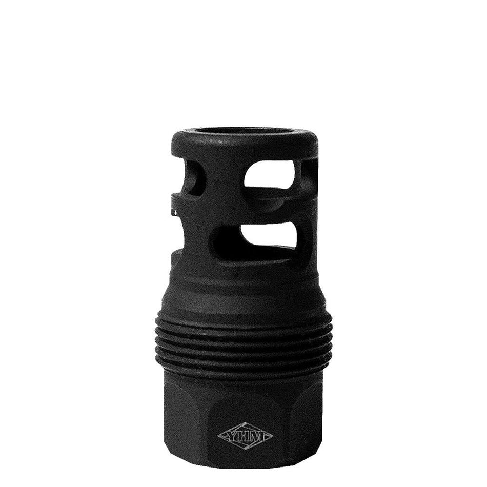 YHM SRX Short Quick Detach Muzzle Brake M14x1 Left Hand Thread