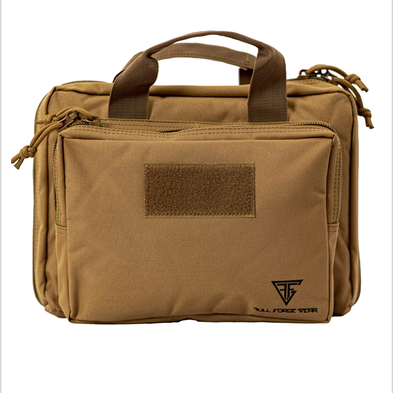Full Forge Gear CAT-2 Dual Pistol Carry Case Tan
