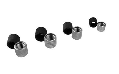 Yankee Hill Machine Co Pistol Thread Protector, .578x28, .650 Outer Diameter, .45 Cal, Matte YHM-3426-B