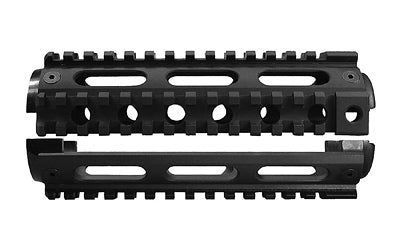 Yankee Hill Machine Co AR-15 Carbine Length 4-Rail Handguard, 2 Piece, Hardcoat Anodized Black YHM-9670