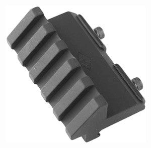 YHM 3-Slot Picatinny Angle Mount 45 Degree 2-1/8" Aluminum