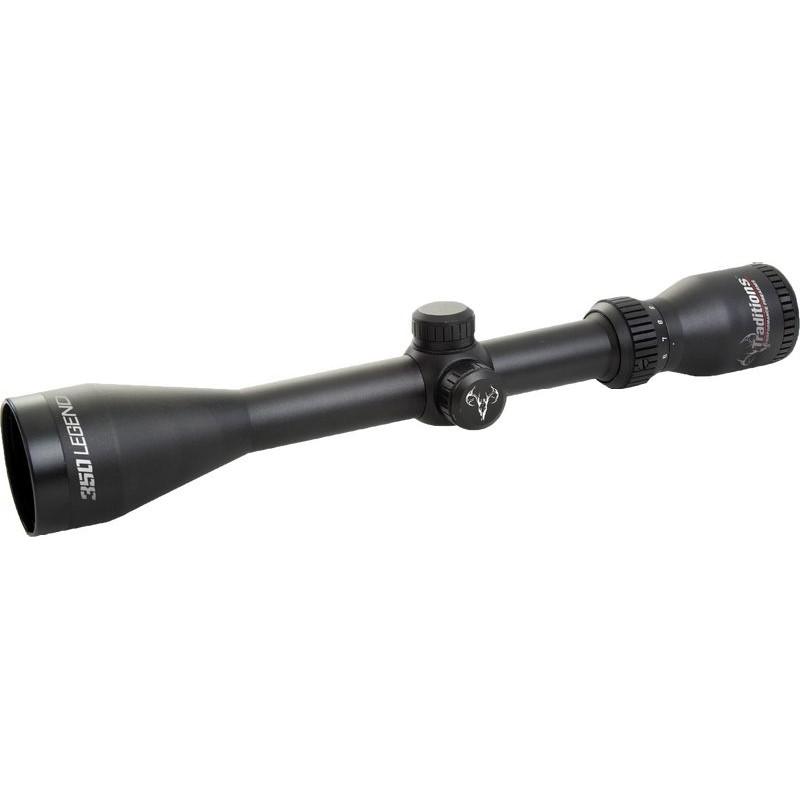 Traditions 350 Legend 3-9x40 Illuminated BDC Rangefinding Rifle Scope