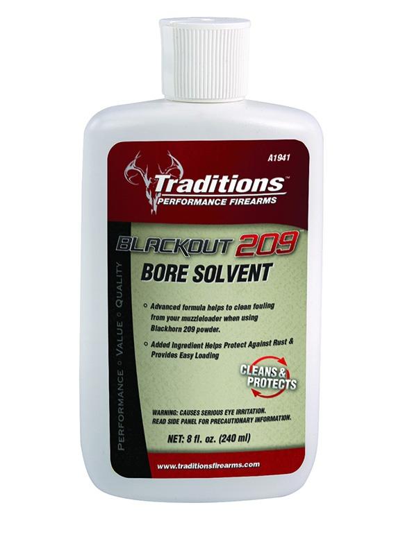 Traditions BlackOut 209 Muzzleloader Bore Solvent with Rust Protection 8 oz