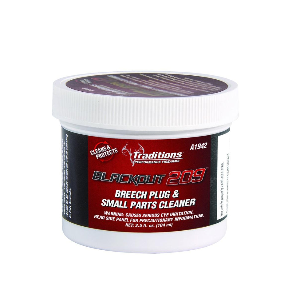 Traditions BlackOut 209 Breech Plug Cleaner and Small Parts Solution