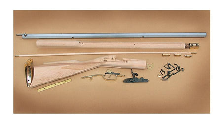Traditions Kentucky Rifle Build-It-Yourself Kit .50 Cal Raw Hardwood 33.5" White Barrel
